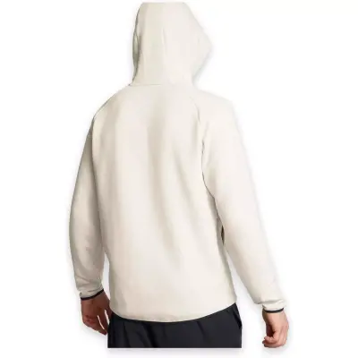 Under Armour 1389350 Ua Unstoppable Flc Hd Eu Sweat Beyaz Erkek Sweatshirt - 2