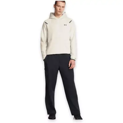 Under Armour 1389350 Ua Unstoppable Flc Hd Eu Sweat Beyaz Erkek Sweatshirt - 3