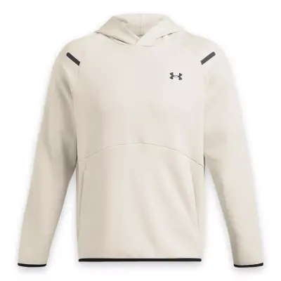 Under Armour 1389350 Ua Unstoppable Flc Hd Eu Sweat Beyaz Erkek Sweatshirt - 4