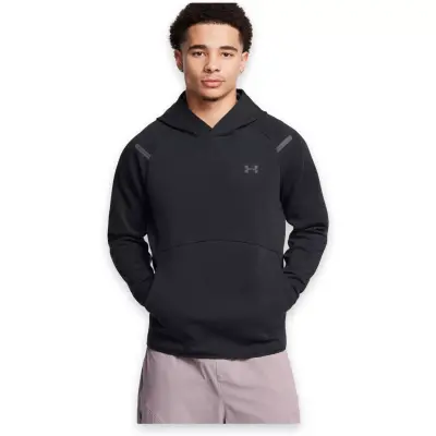 Under Armour 1389350 Ua Unstoppable Flc Hd Eu Sweat Siyah Erkek Sweatshirt 