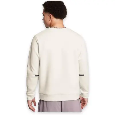 Under Armour 1389351 Ua Unstoppable Flc Crew Eu Sweat Beyaz Erkek Sweatshirt - 2