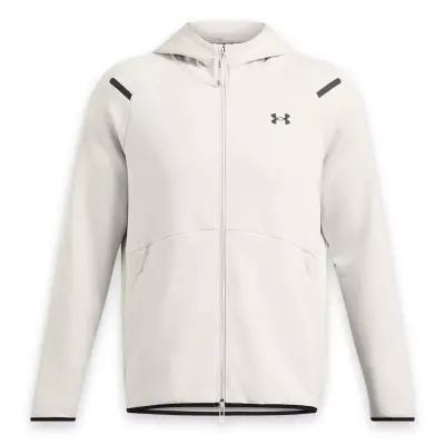 Under Armour 1389352 Ua Unstoppable Flc Fz Hd Eu Ceket Beyaz Erkek Ceket - 4