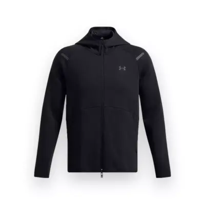 Under Armour 1389352 Ua Unstoppable Flc Fz Hd Eu Ceket Siyah Erkek Ceket - 5