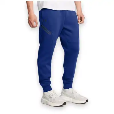 Under Armour 1389353 Ua Unstoppable Flc Jgr Eu Eşofman Alti Mavi Erkek Eşofman Altı - 1