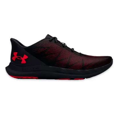 Under Armour 3026999 Charged Siyah-Kırmızı Erkek Spor Ayakkabı - 2