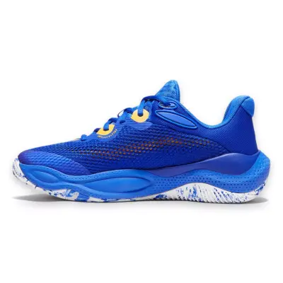 Under Armour 3027636 Curry Splash 24 Basketbol Mavi Erkek Spor Ayakkabı - 4