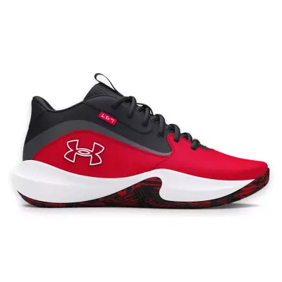 Under Armour 3028512 Ua Lockdown 7 Basketbol Kırmızı Erkek Spor Ayakkabı - 2