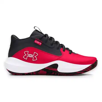 Under Armour 3028513G Ua Gs Lockdown 7 Basketbol Kırmızı Unisex Spor Ayakkabı - 2