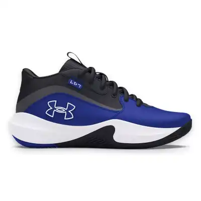 Under Armour 3028513G Ua Gs Lockdown 7 Basketbol Mavi Unisex Spor Ayakkabı - 2