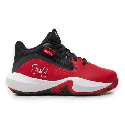 Under Armour 3028514 Ua Ps Lockdown 7 Basketbol Kırmızı Erkek Spor Ayakkabı - 2