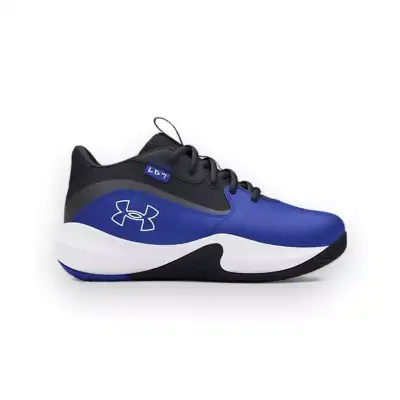 Under Armour 3028514 Ua Ps Lockdown 7 Basketbol Mavi Erkek Spor Ayakkabı - 2