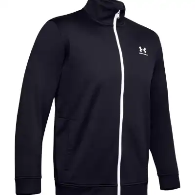 Under Armour 1329293 Sportstyle Tricot Jacket Siyah Erkek Ceket - 4