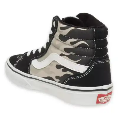 Vans Vn000Cwy Filmore Hi Sneakers Gri-Siyah Çocuk Spor Ayakkabı - 4