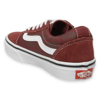 Vans Vn000Cx0 Ward Sneakers Kırmızı Çocuk Spor Ayakkabı - 4