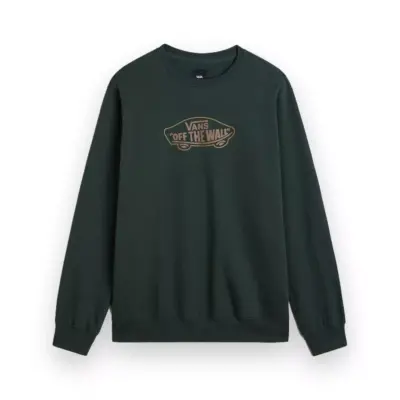 Vans Vn000Hwt Off The Wall Board Crew Sweat Yeşil Unisex Sweatshirt - 2