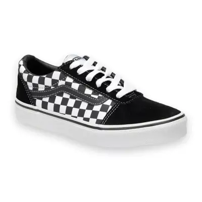 Vans Vn0A38J9 Yt Ward Sneakers Siyah Çocuk Spor Ayakkabı - 1