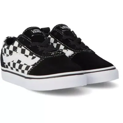 Vans Vn0A3Qu1 Td Ward Slip-On Sneakers Siyah Çocuk Spor Ayakkabı 