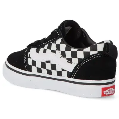 Vans Vn0A3Qu1 Td Ward Slip-On Sneakers Siyah Çocuk Spor Ayakkabı - 4