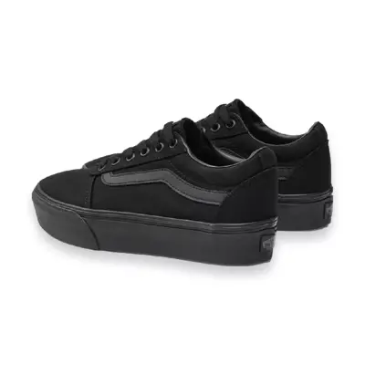 Vans Vn0A3Tlc Wm Ward Platform Sneakers Siyah Unisex Spor Ayakkabı - 4