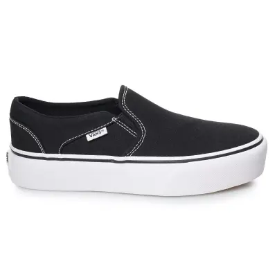 Vans Vn0A3Wmm Wm Asher Platform Siyah Unisex Spor Ayakkabı - 2