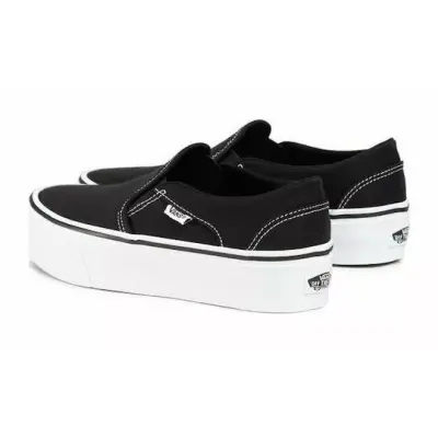 Vans Vn0A3Wmm Wm Asher Platform Siyah Unisex Spor Ayakkabı - 3