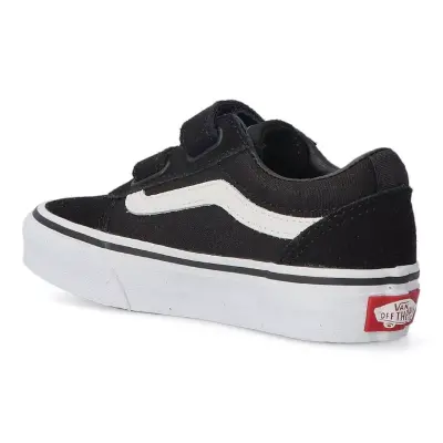 Vans Vn0A4Bud Yt Ward V Sneakers Siyah Çocuk Spor Ayakkabı - 4