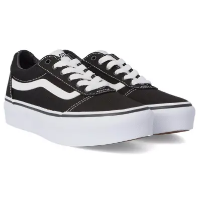 Vans Vn0A4Uuv My Ward Platform Sneakers Siyah Çocuk Spor Ayakkabı - 1