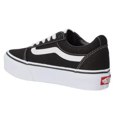 Vans Vn0A4Uuv My Ward Platform Sneakers Siyah Çocuk Spor Ayakkabı - 4