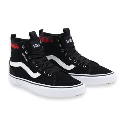 Vans Vn0A5Hzk Mn Filmore Hi Vansguard Sneaker Siyah-Kırmızı Erkek Spor Ayakkabı 