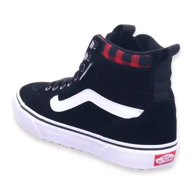 Vans Vn0A5Hzk Mn Filmore Hi Vansguard Sneaker Siyah-Kırmızı Erkek Spor Ayakkabı - 4