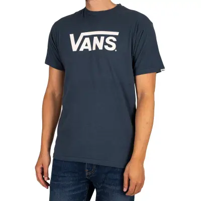 Vans Vn0A7Y46 Classic Vans Tee-B Lacivert Unisex T-Shirt - 4