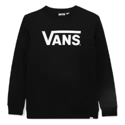 Vans Vn0A7Y4N Classic Vans Crew-B Siyah Unisex Sweatshirt - 1