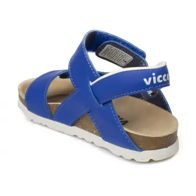 Vicco 321.B22Y178 Misha Bebe Mavi Çocuk Sandalet - 4