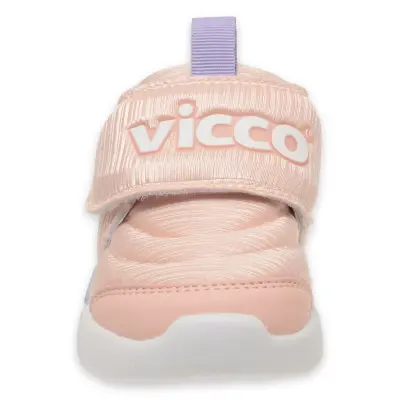 Vicco 346.B24K327 Mila Bebe Phylon Pudra Kız Çocuk Spor Ayakkabı - 3