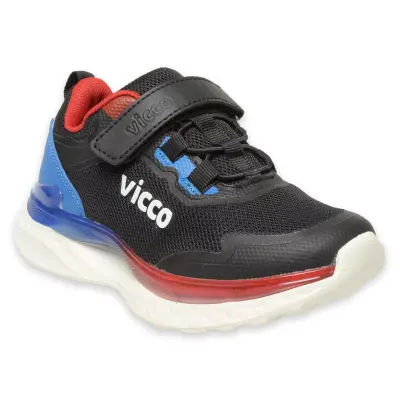 Vicco 346.F23K.318 Yancy Filet Phylon Siyah-Kırmızı Kız Çocuk Spor Ayakkabı - 1