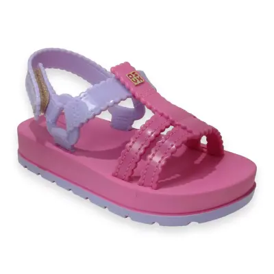 Zxnina 18641K Nina Conectada Baby Pembe Kız Çocuk Sandalet - 1